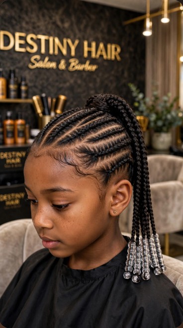 Kids braid style